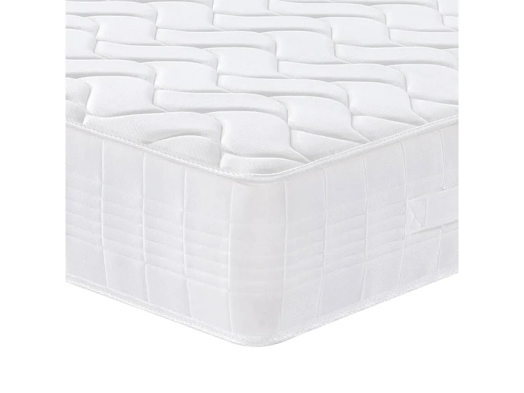 Matelas à ressorts ensachés dureté moyenne 140x190 cm