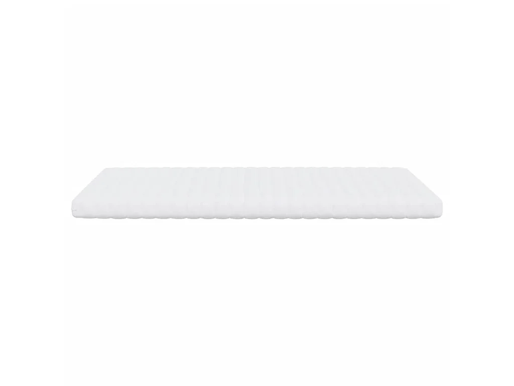Materasso in Schiuma Bianco 140x190 cm 7 Zone Durezza 20 ILD