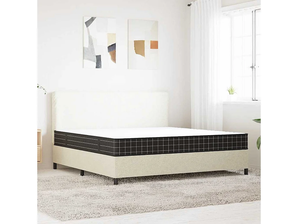 Matelas à ressorts bonnell moyen 200x200 cm