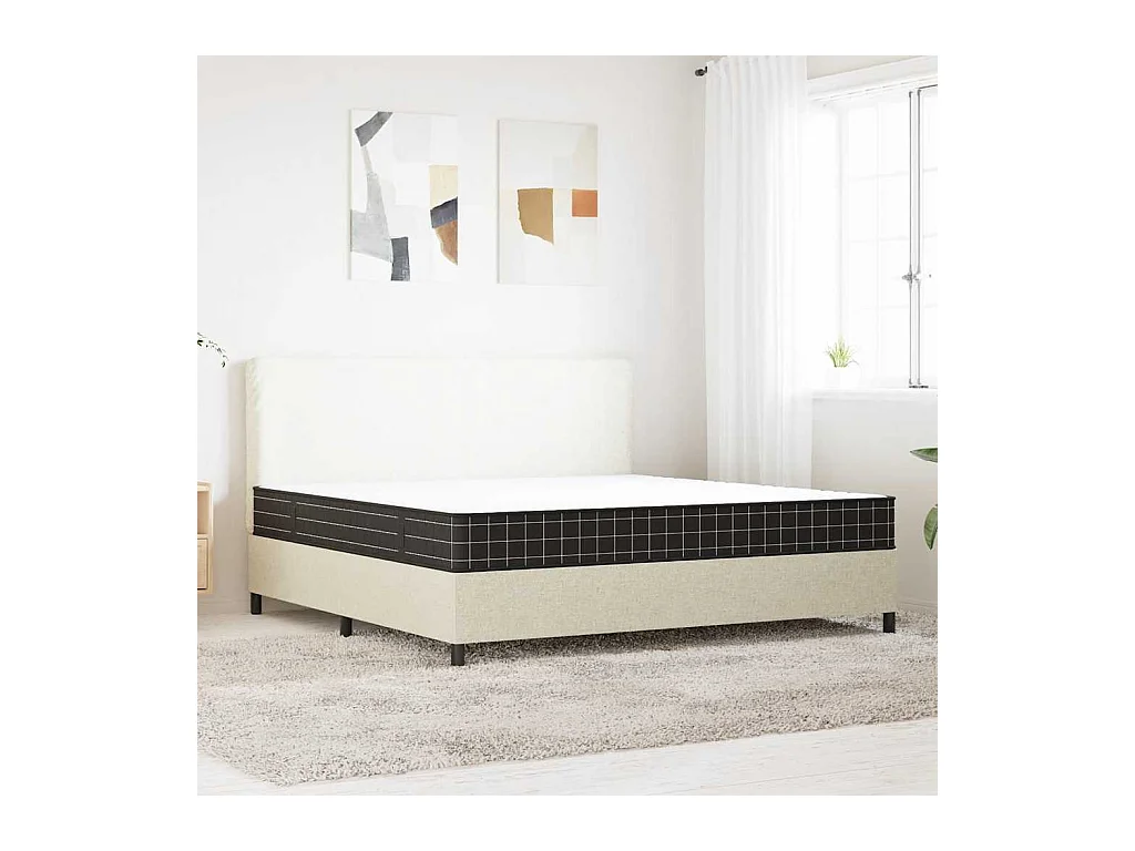 Matelas à ressorts bonnell moyen 200x200 cm