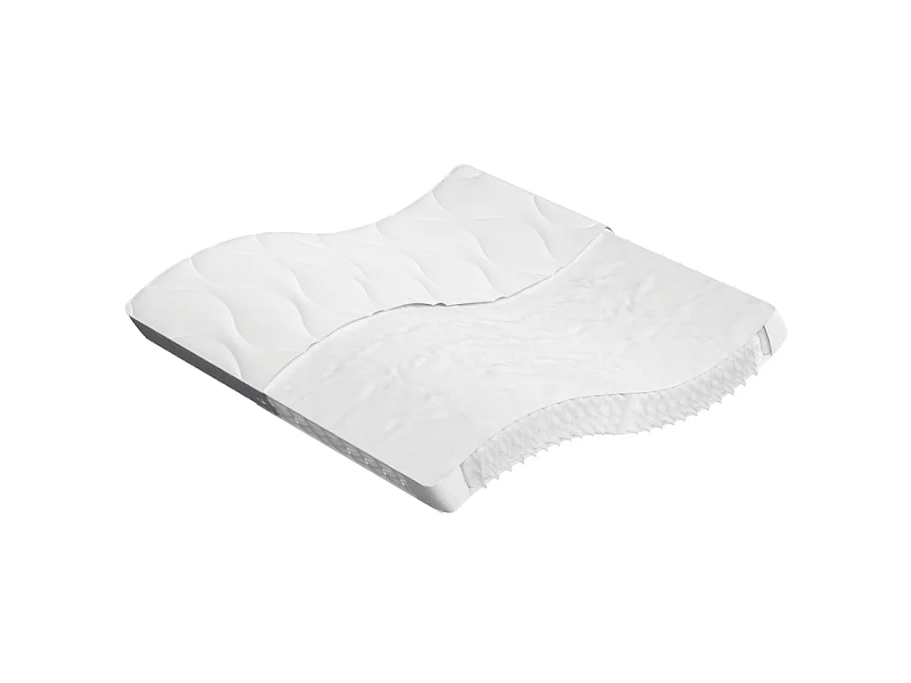 Matelas à ressorts ensachés moyen 200x200 cm