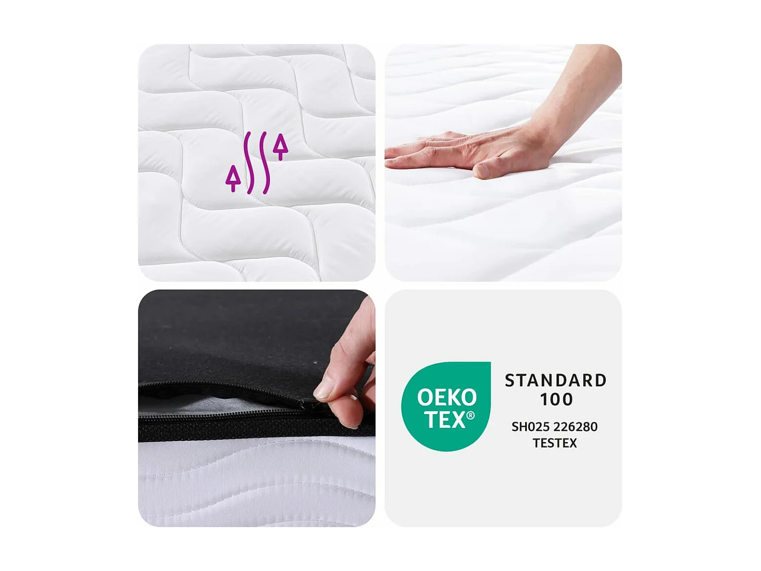 Matelas à ressorts bonnell moyen 80x200 cm