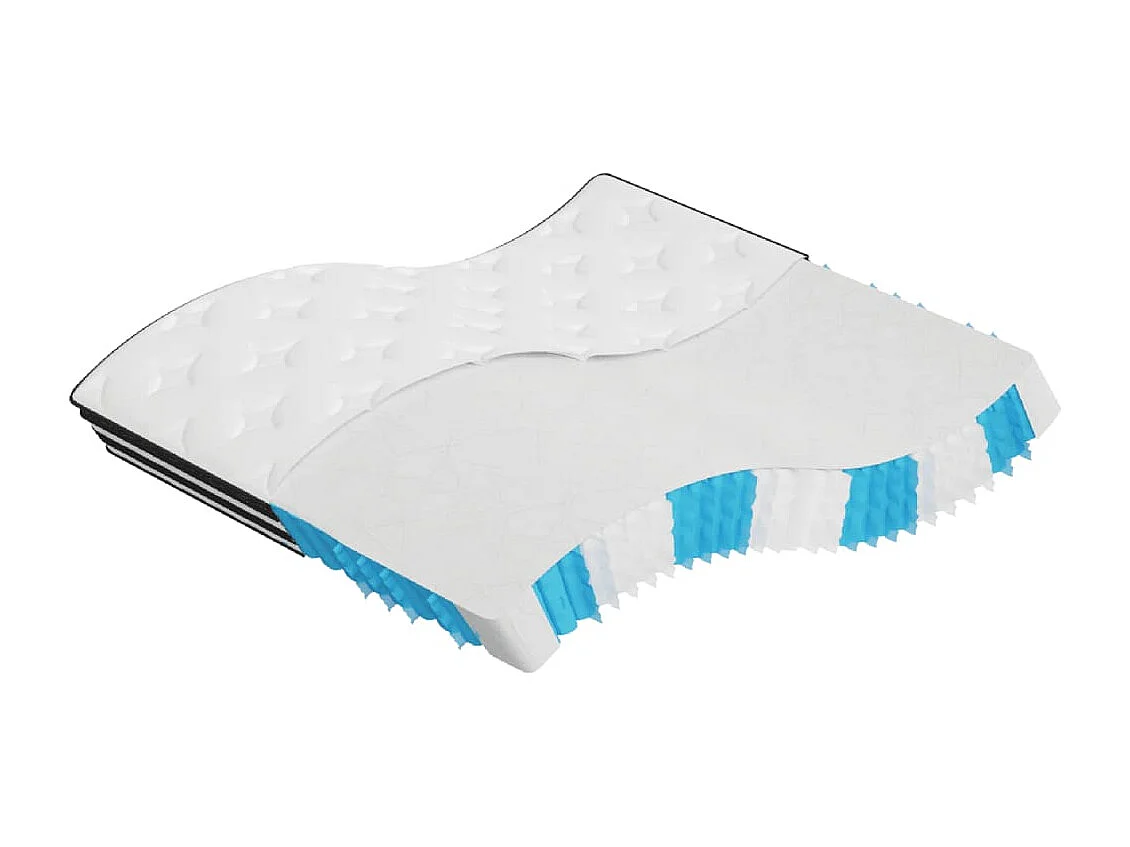 Matelas à ressorts ensachés moyen 180x200 cm