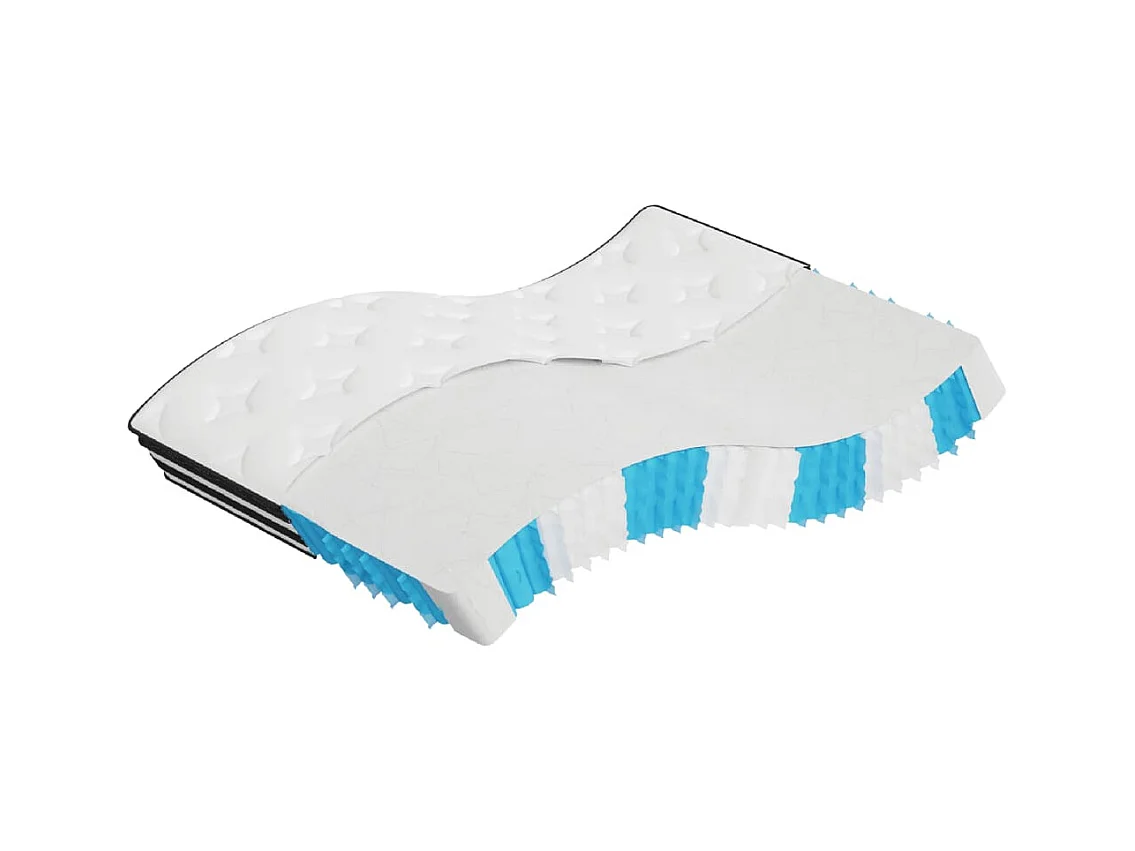 Matelas à ressorts ensachés moyen 140x200 cm