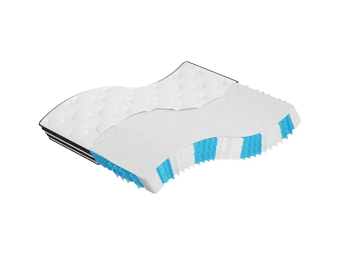 Matelas à ressorts ensachés moyen 160x200 cm