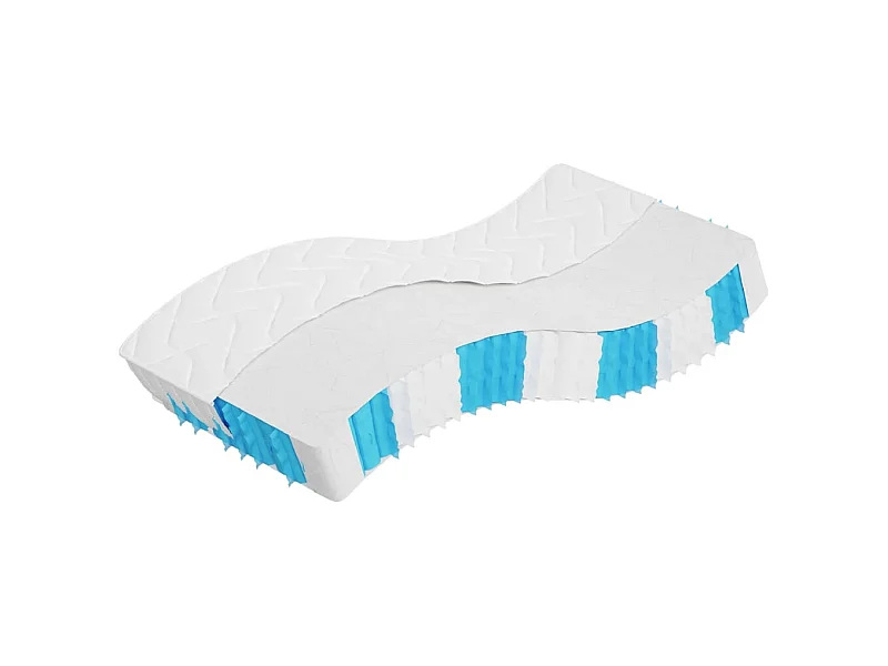 Matratze Taschenfederkern Mittelfest 80x200 cm