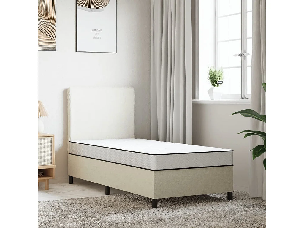 Colchón de espuma medio suave 70x200 cm