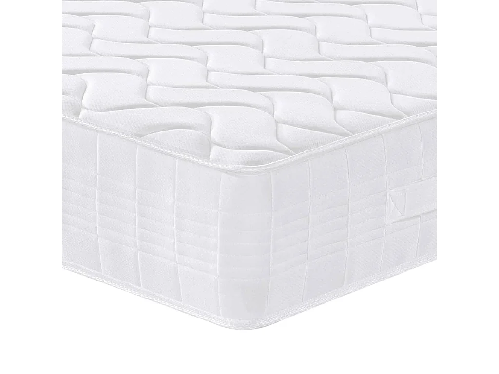 Matelas à ressorts ensachés dureté moyenne 90x200 cm