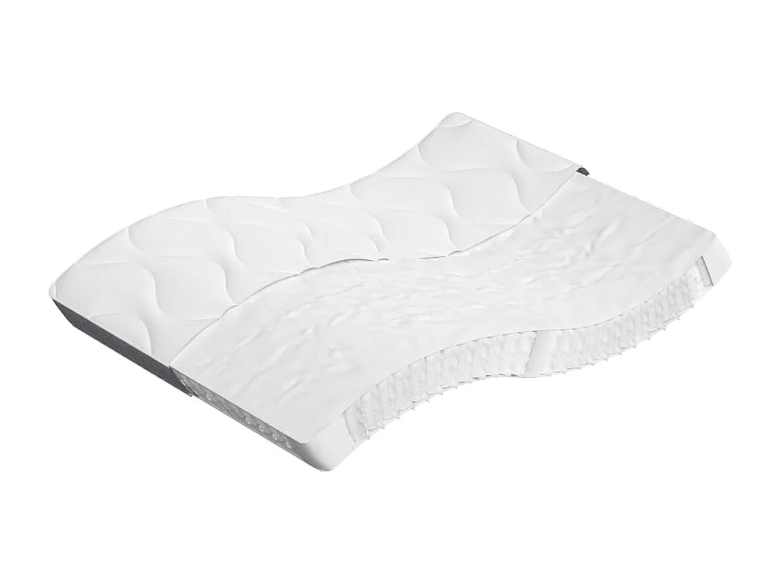 Matelas à ressorts ensachés moyen 140x200 cm