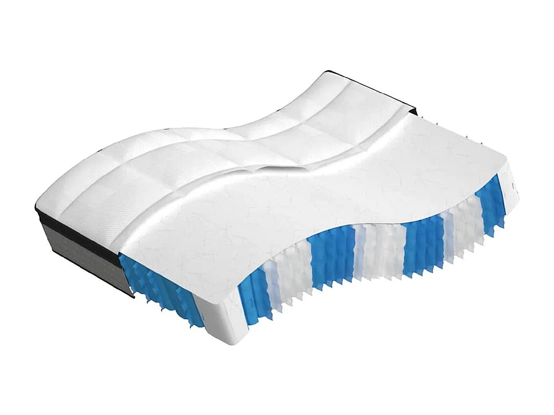 Pocketveringmatras middelhard-plus 140x190 cm