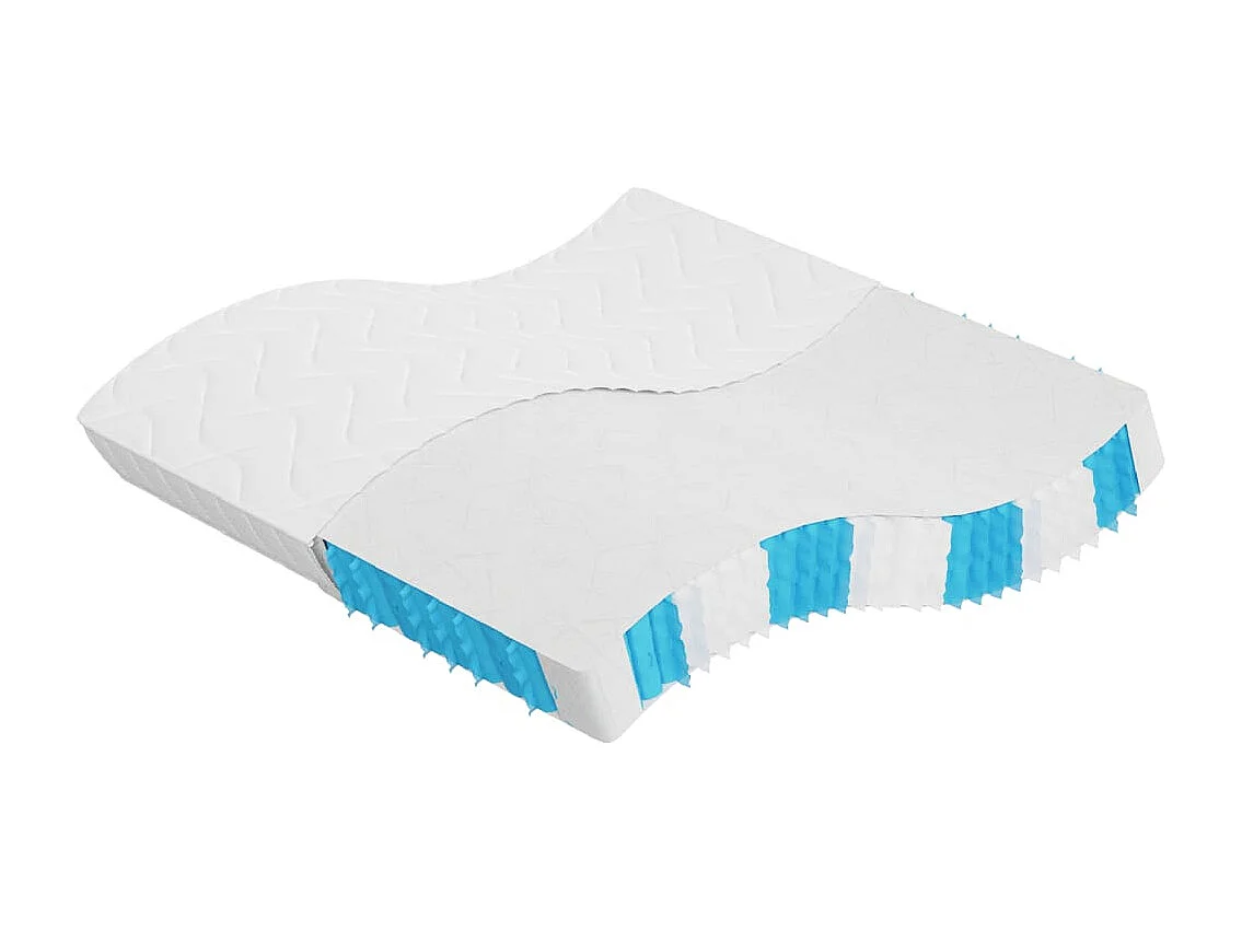 Pocketveringmatras middelhard-hard 200x200 cm