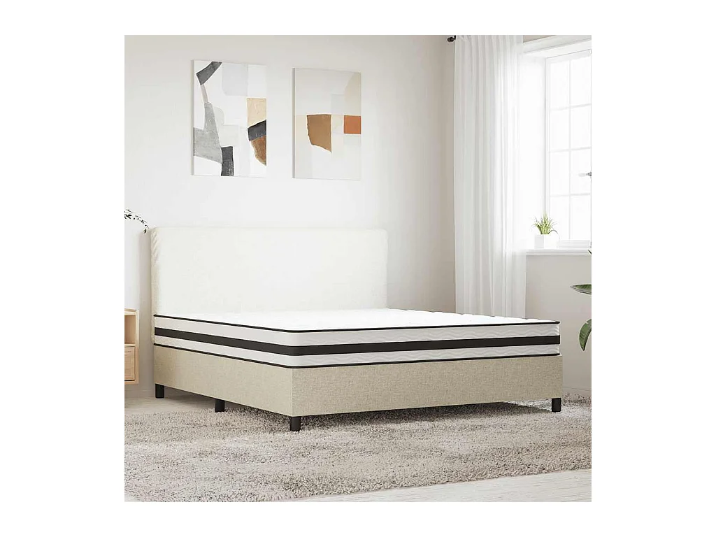Matelas à ressorts bonnell moyen 180x200 cm