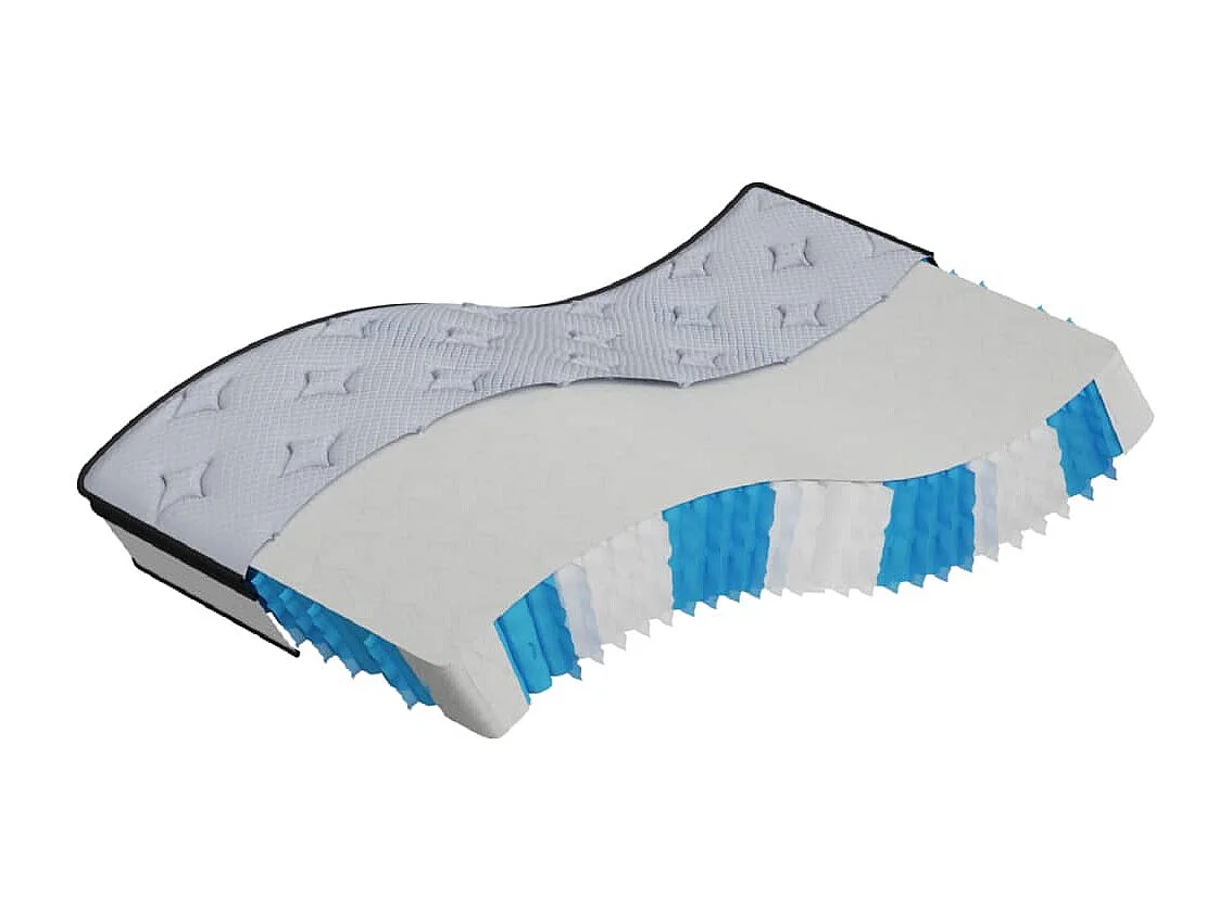 Matelas à ressorts ensachés moyen 120x200 cm