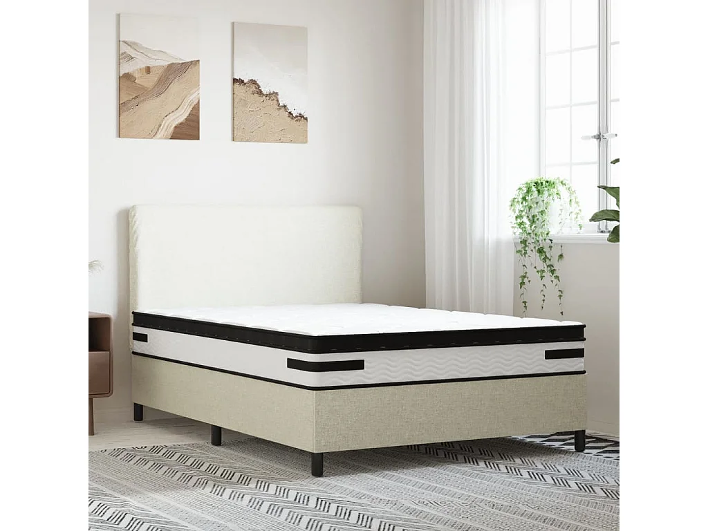 Matelas à ressorts ensachés moyen plus 140x190 cm