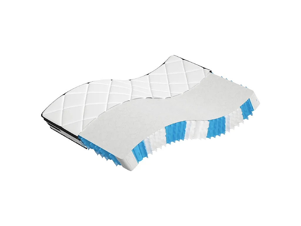 Matelas à ressorts ensachés Moyen Plus 140 x 190 cm