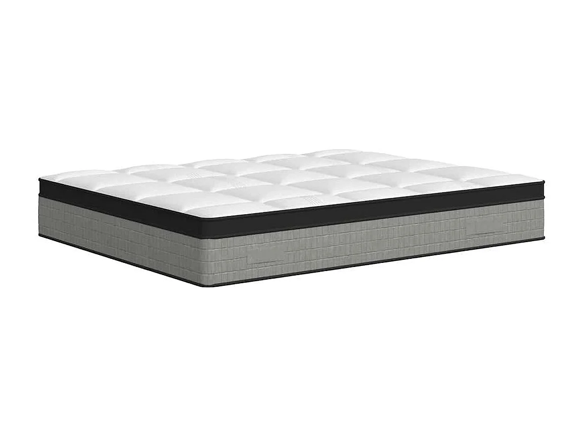 Matelas à ressorts ensachés moyen plus 160x200 cm