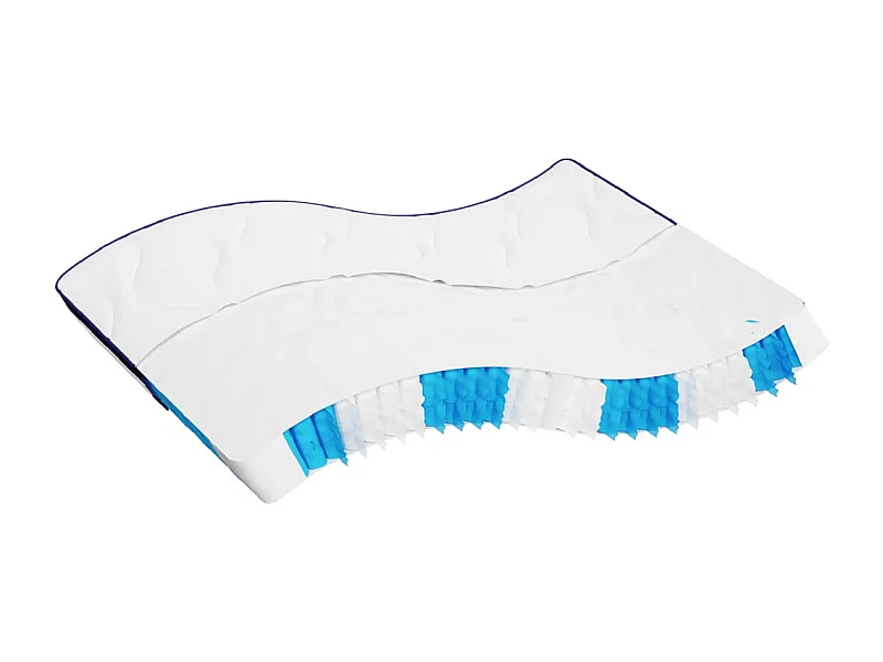 Pocketveringmatras middelhard-hard 160x200 cm Super King Size