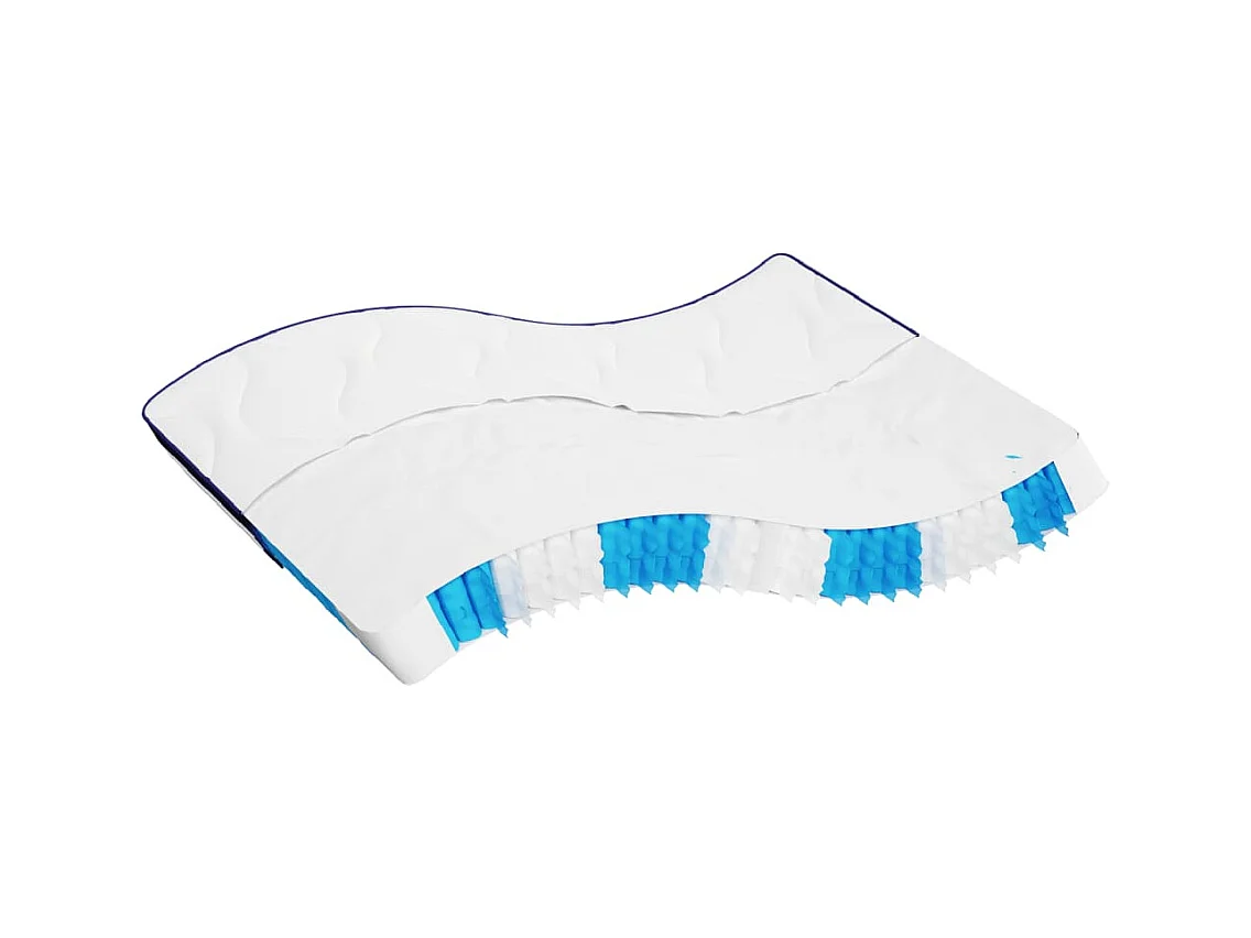 Matelas à ressorts ensachés dureté moyenne 160x200 cm