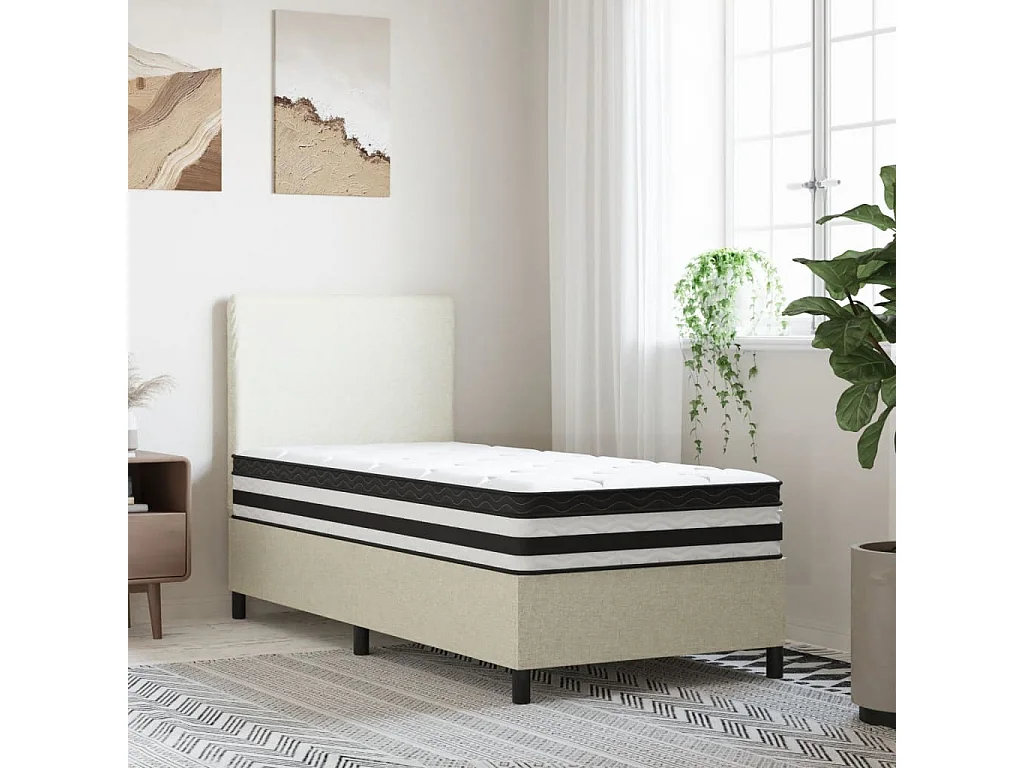 Pocketveringmatras middelhard 70x200 cm