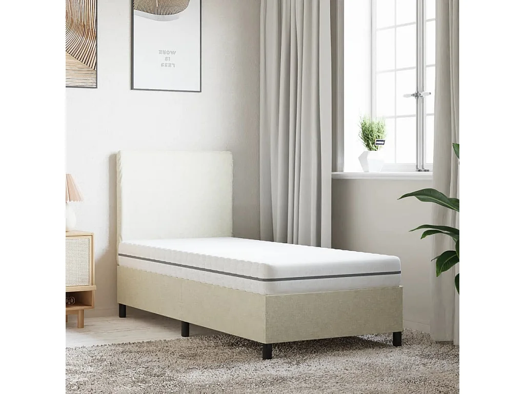 Matratze Schaumstoff Mittelweich 90x190 cm