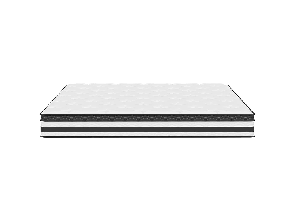 Matelas à ressorts ensachés moyen 200x200 cm