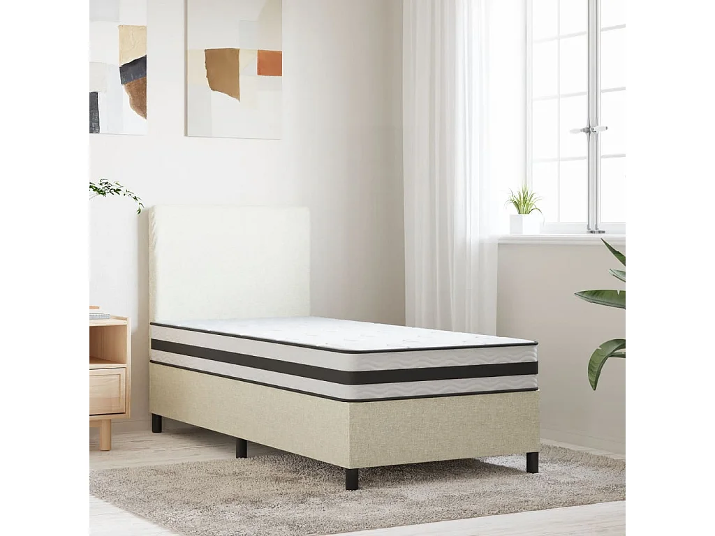 Matelas à ressorts bonnell moyen 90x200 cm