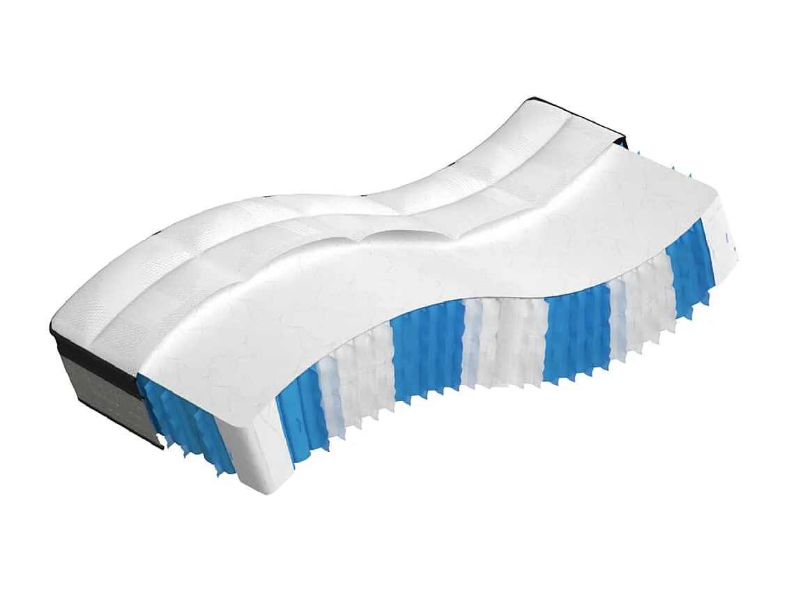 Matelas à ressorts ensachés moyen plus 80x200 cm