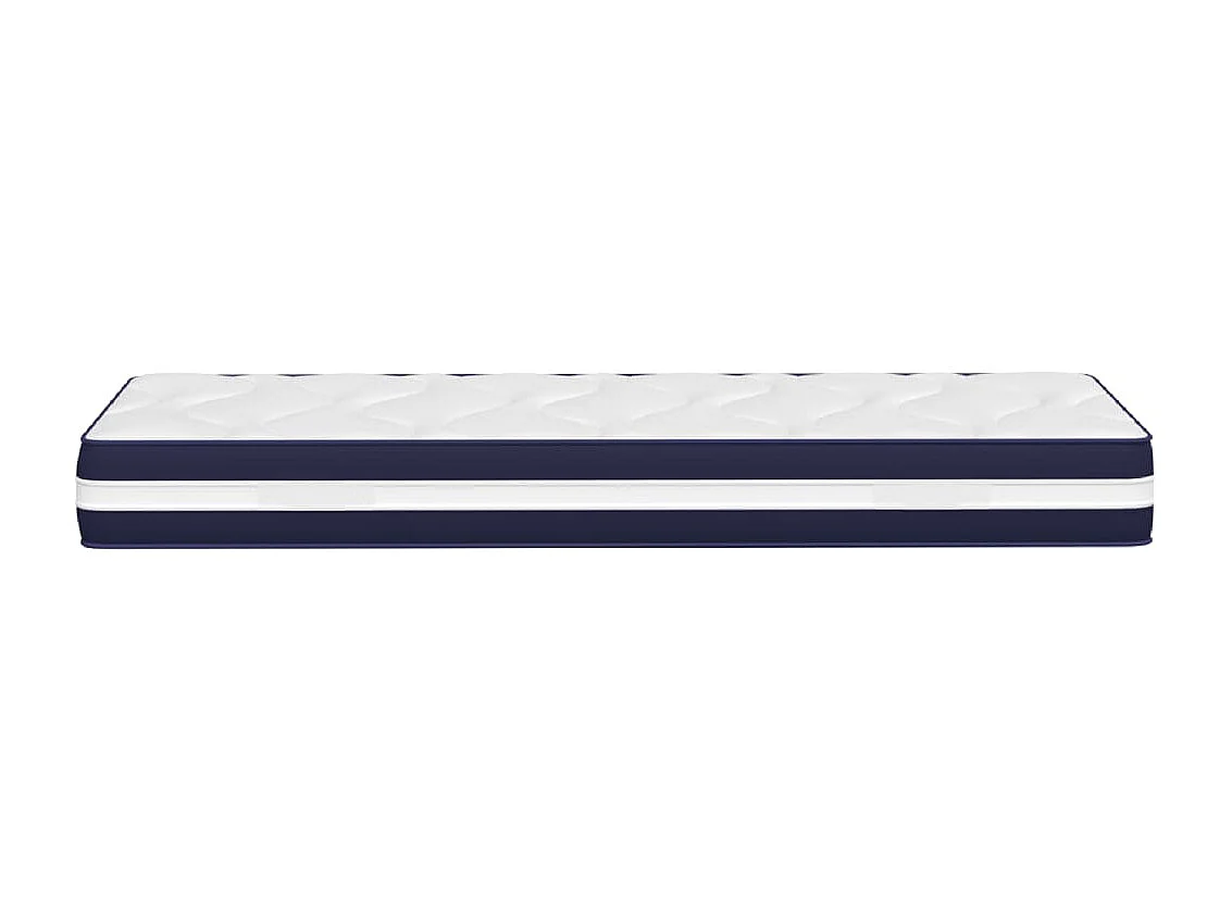 Matelas à ressorts ensachés dureté moyenne 90x200 cm