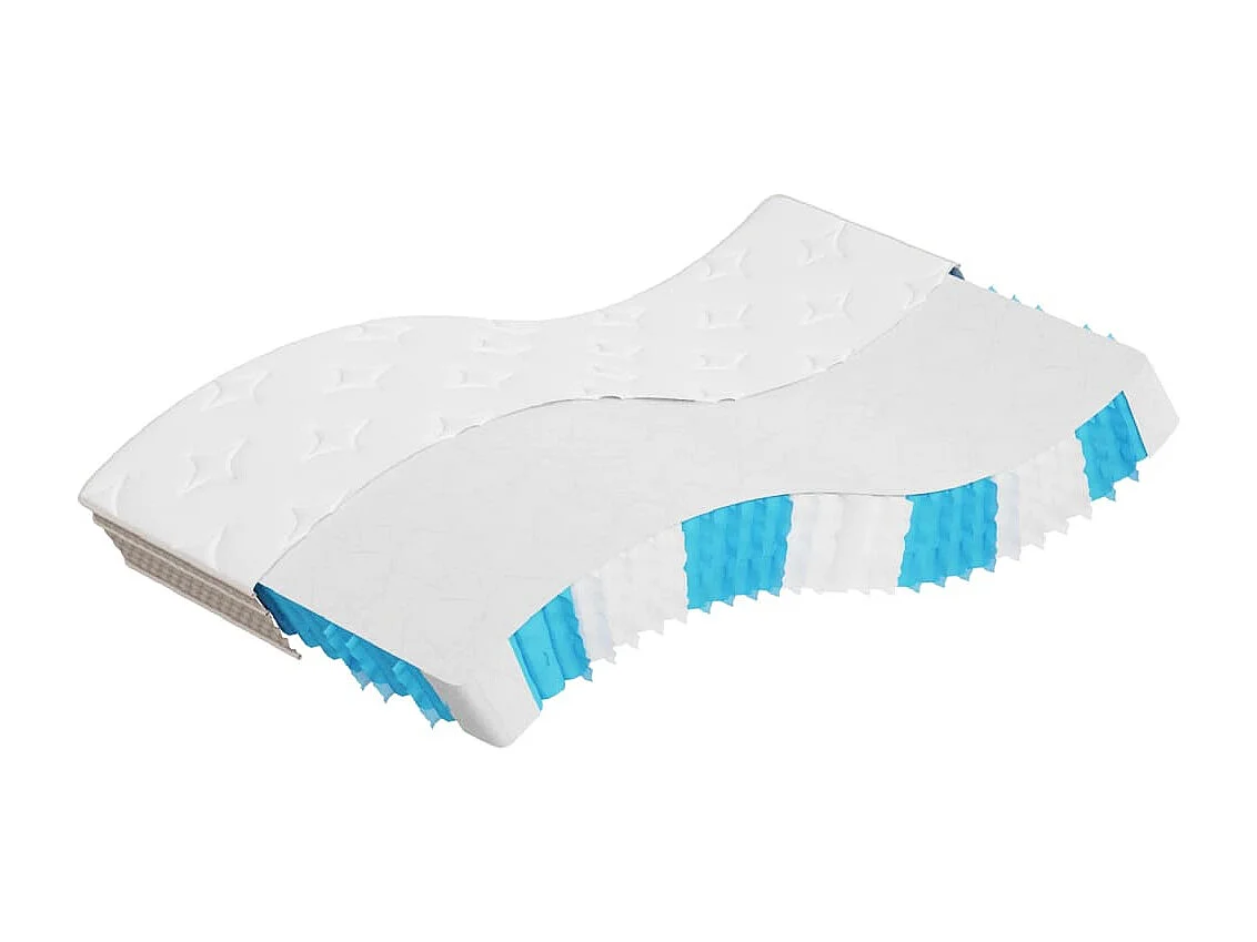 Matelas à ressorts ensachés moyen 120x200 cm