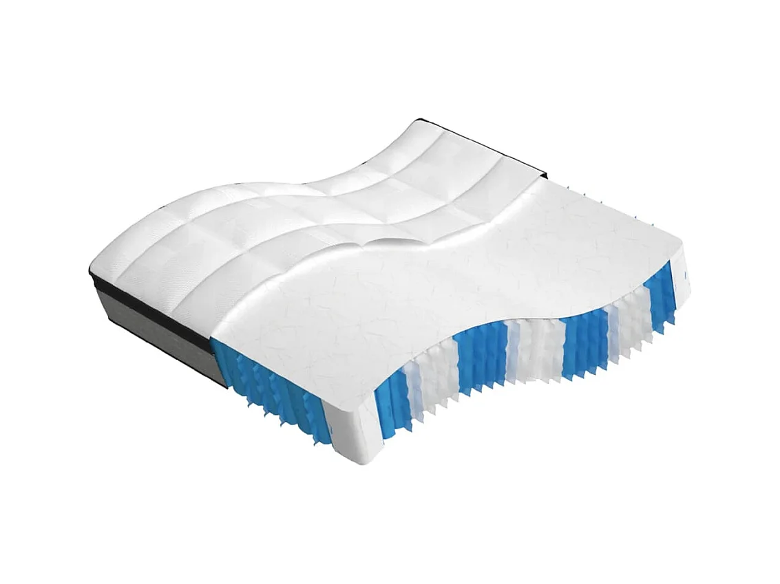 Matelas à ressorts ensachés moyen plus 180x200 cm