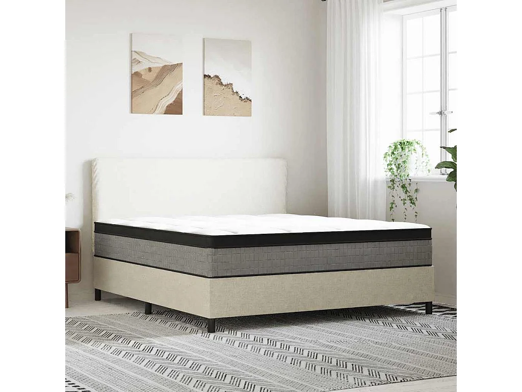 Pocketveringmatras middelhard-plus 180x200 cm