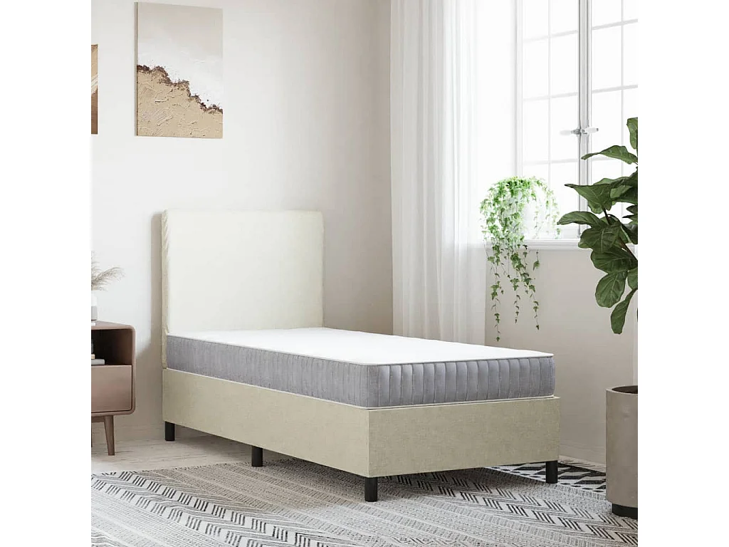 Matelas à ressorts ensachés moyen 90x190 cm