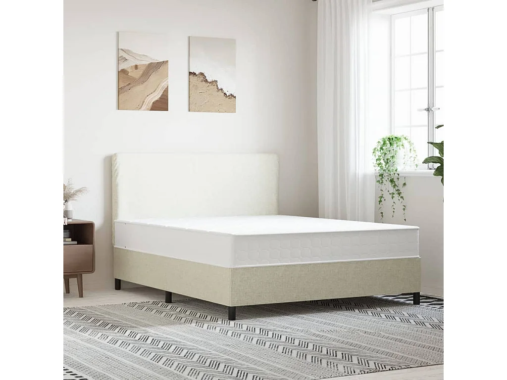 Matelas à ressorts ensachés dureté moyenne 160x200 cm