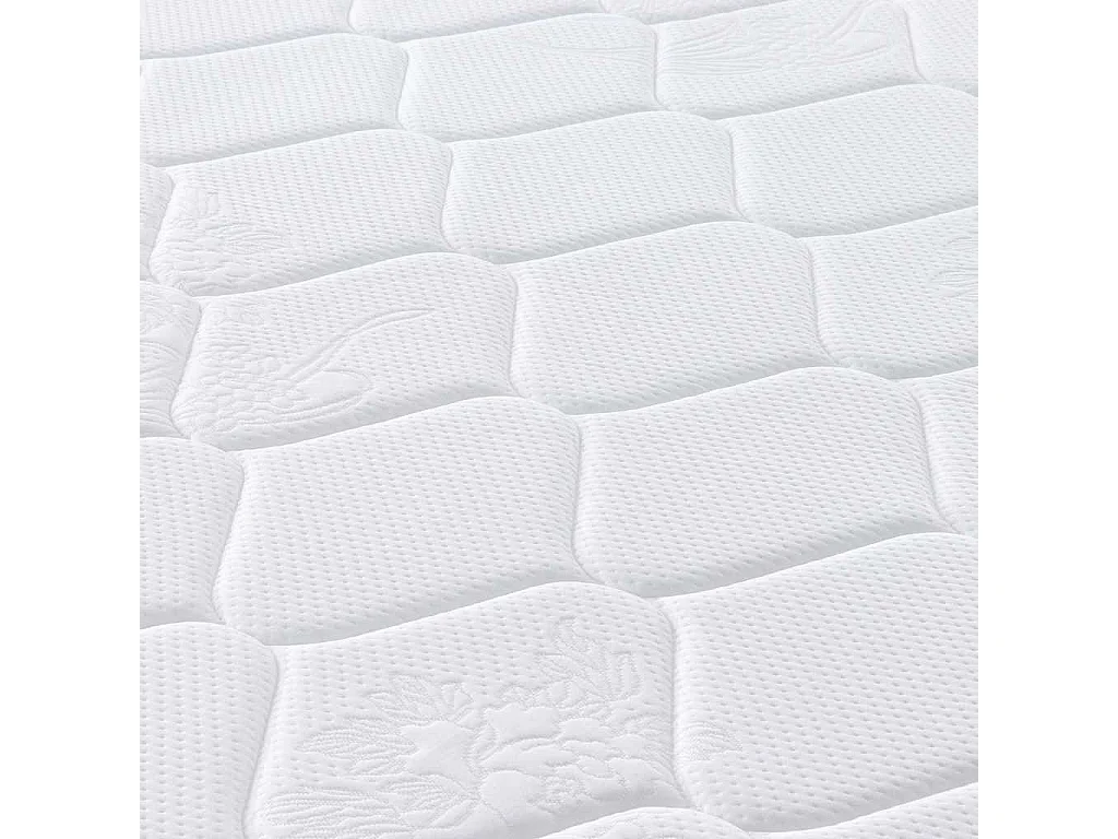 Matelas à ressorts ensachés dureté moyenne 160x200 cm