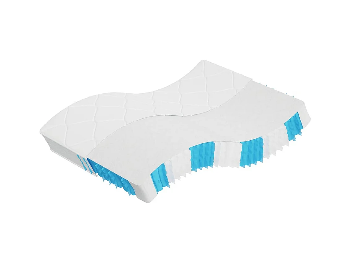 Matelas à ressorts ensachés dureté moyenne 140x200 cm