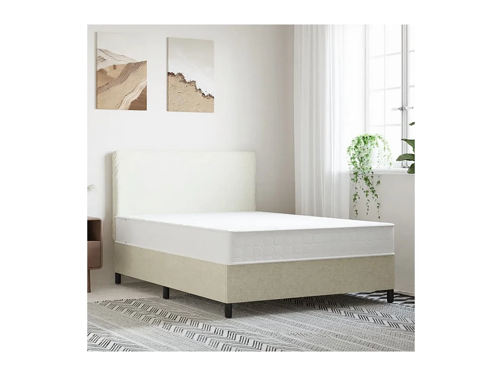 Colchón de muelles ensacados firmeza media 140x200 cm