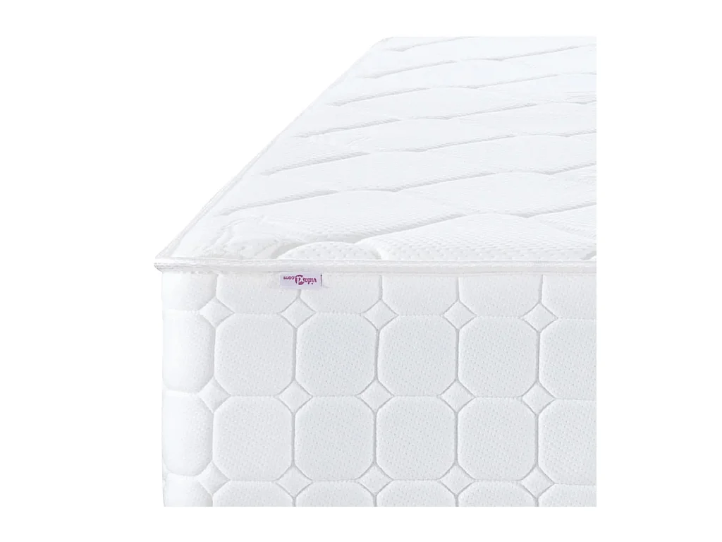 Colchón de muelles ensacados firmeza media 140x200 cm