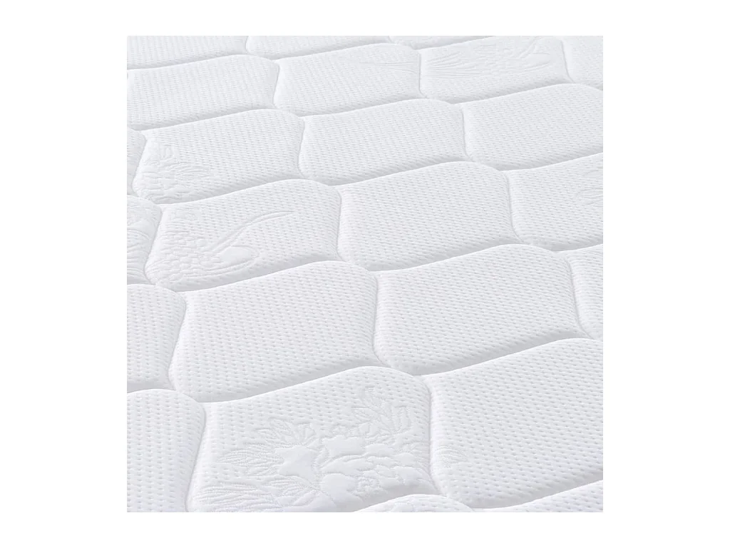 Colchón de muelles ensacados firmeza media 140x200 cm