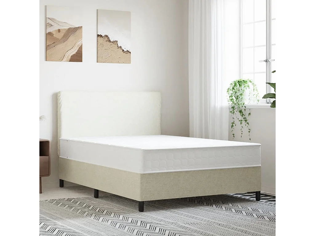 Matelas à ressorts ensachés dureté moyenne 140x200 cm