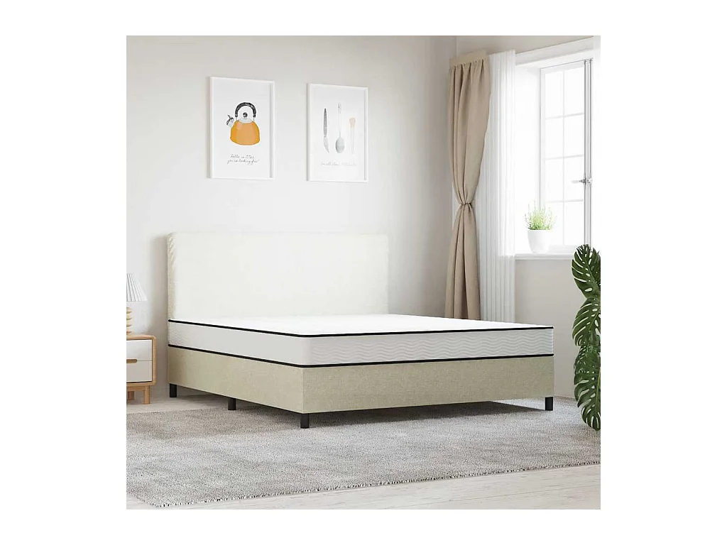 Matelas à ressorts bonnell moyen 200x200 cm