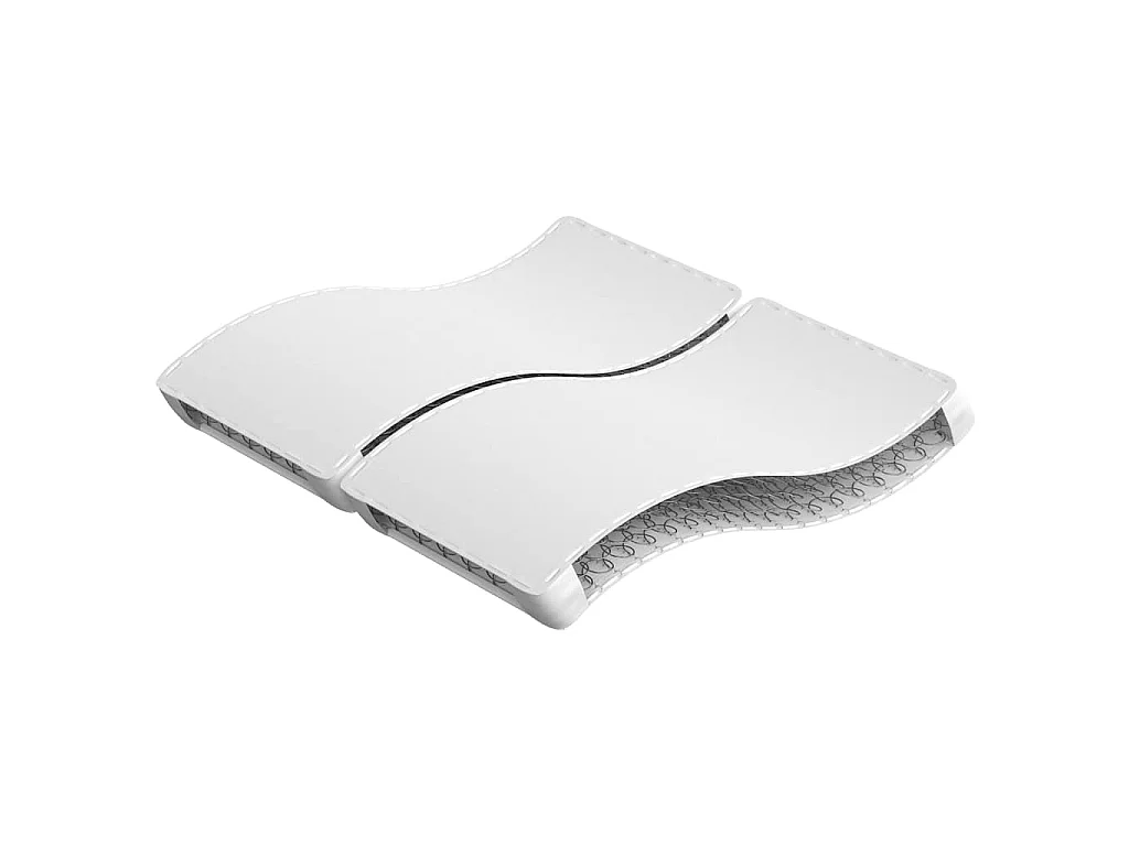 Matelas à ressorts bonnell moyen 200x200 cm