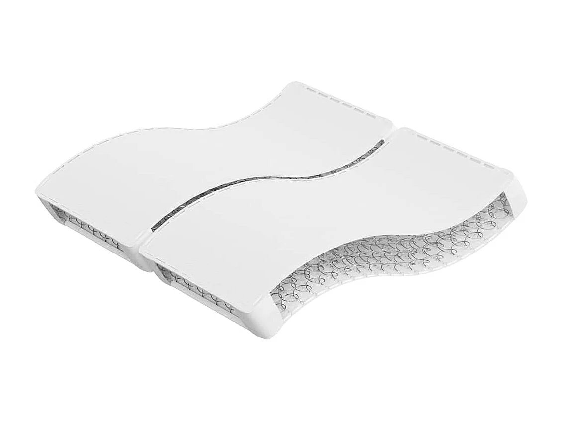 Matelas à ressorts bonnell moyen 200x200 cm