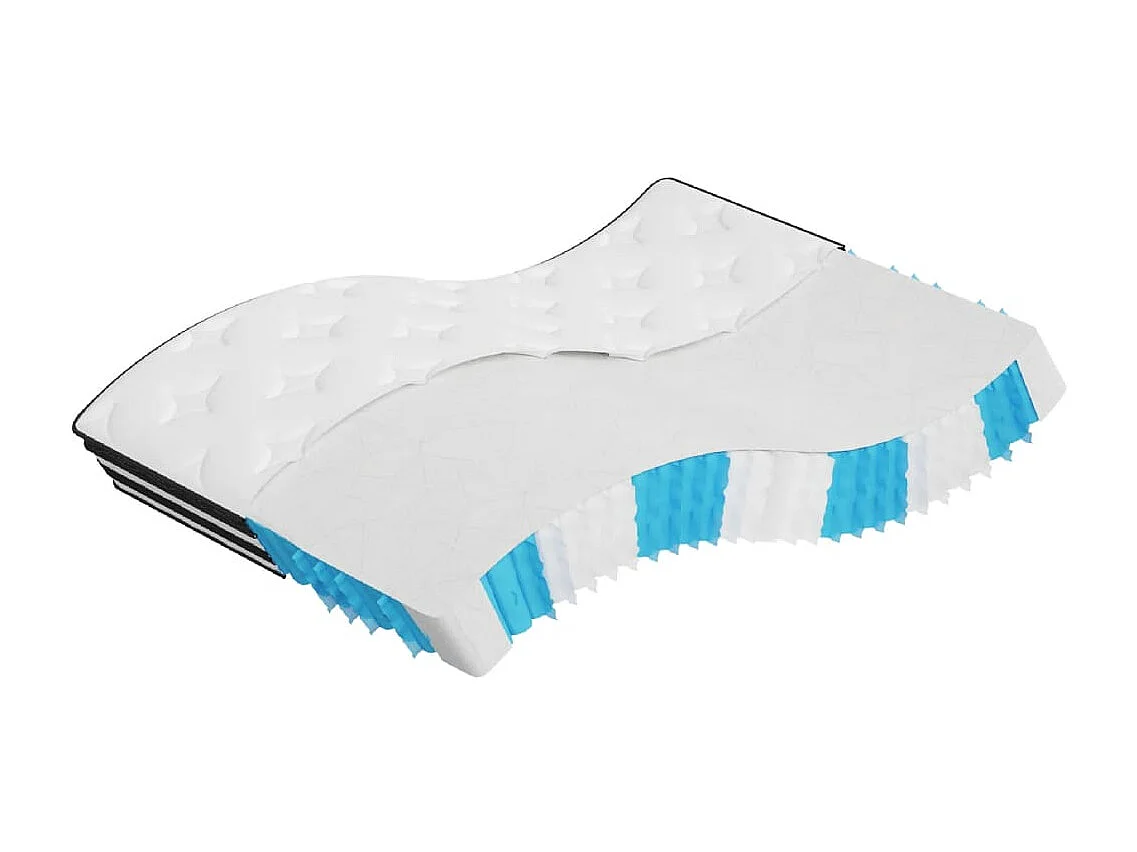 Matelas à ressorts ensachés moyen 140x190 cm