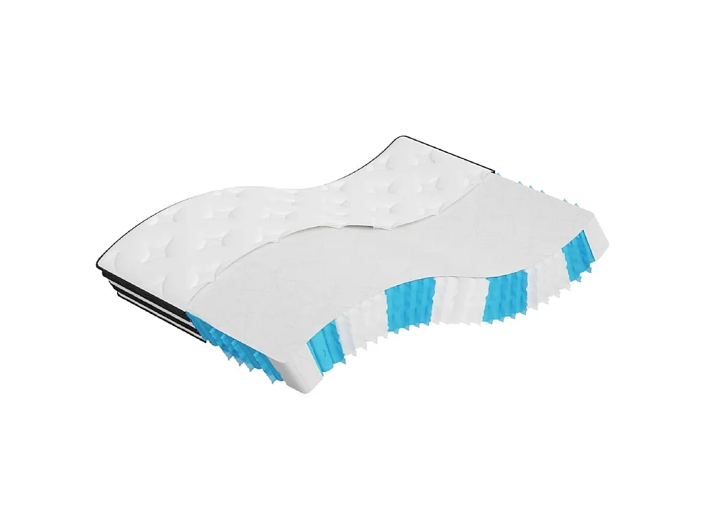 Matelas à ressorts ensachés moyen 140x190 cm