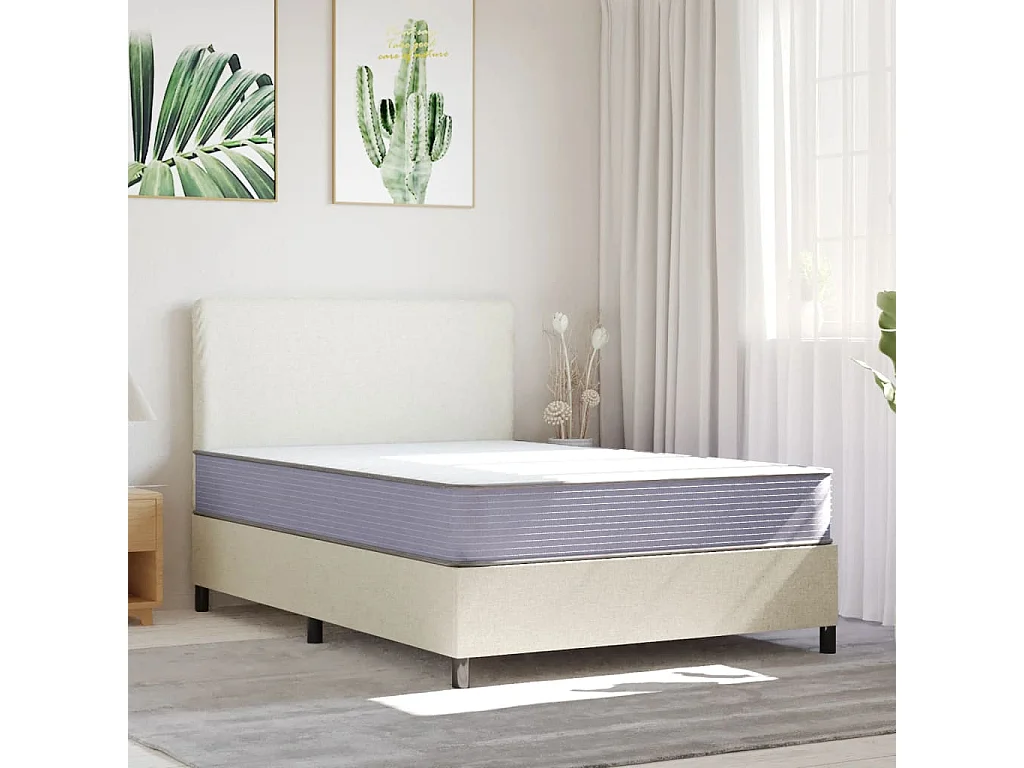 Colchão de espuma médio suave 140x200 cm