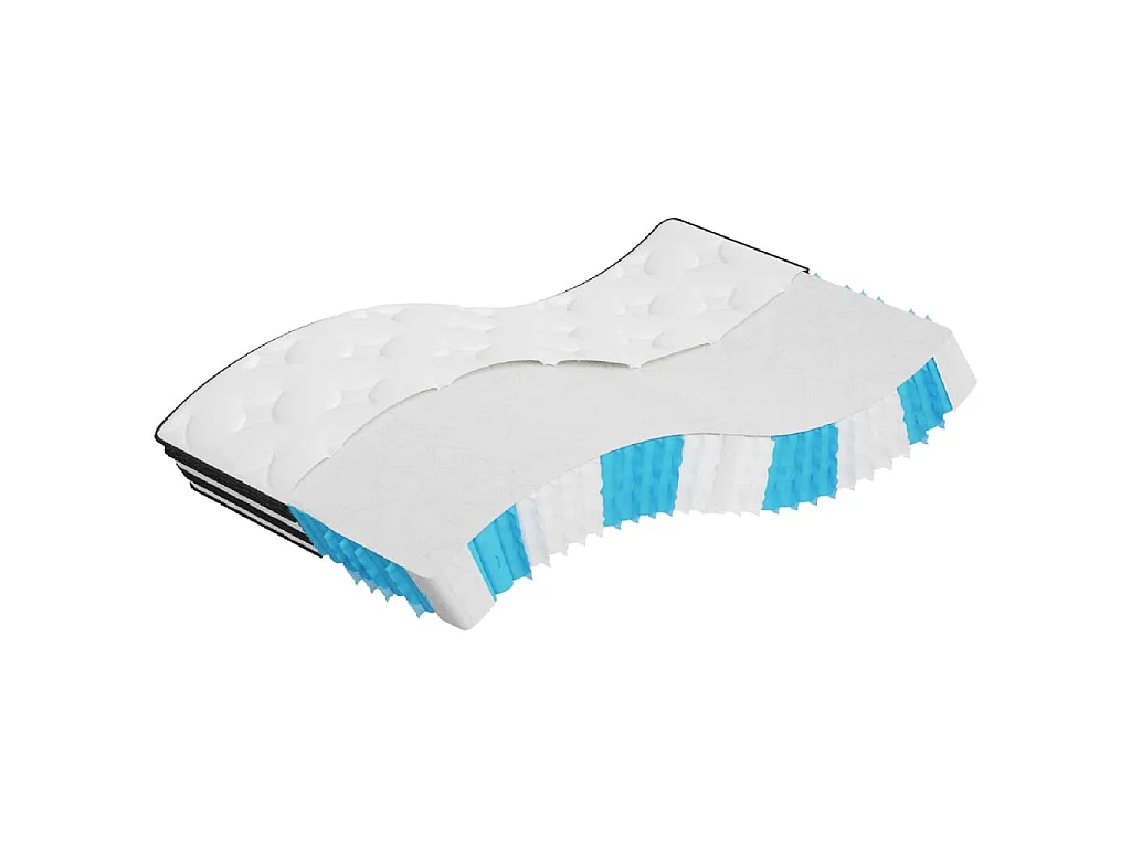 Matelas à ressorts ensachés moyen 100x200 cm