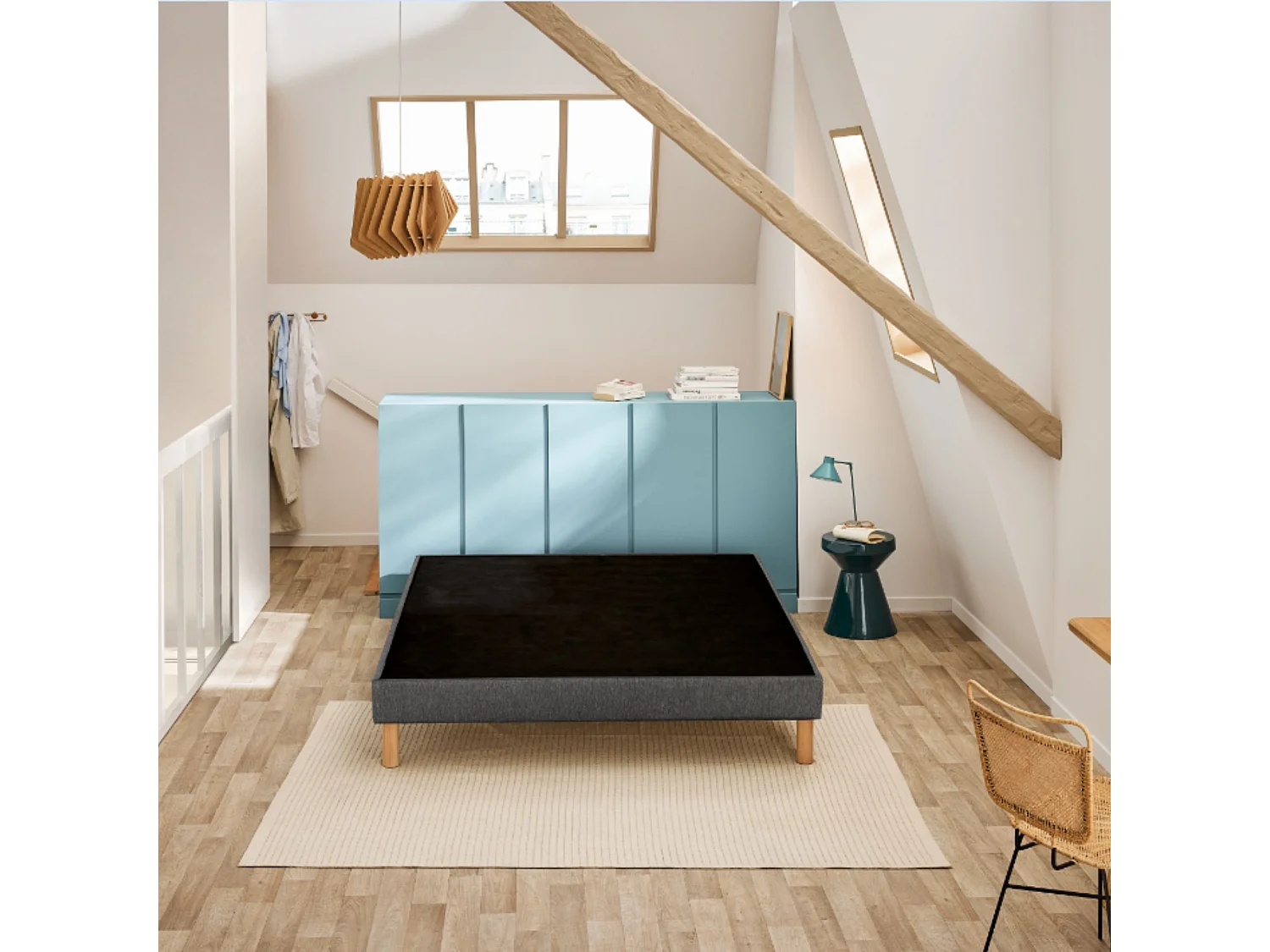 Sommier Bultex UNIC BULTEX 140x190 Lattes