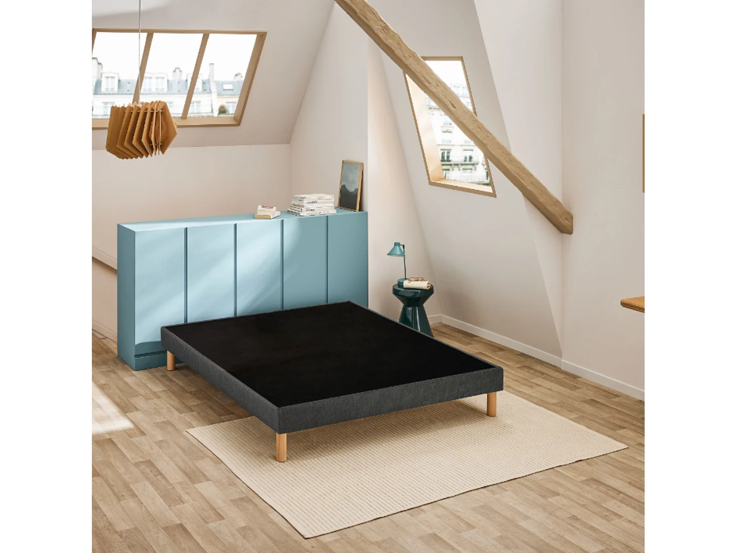 Sommier Bultex UNIC BULTEX 100x200 Lattes