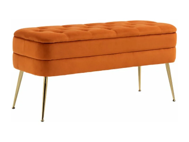 Banc d'extrémité de chambre - Banc de rangement, Banc de bout de lit