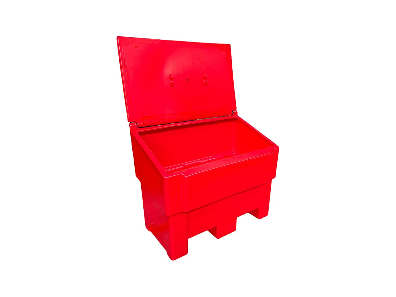 Bac à Sable Incendie/ à Sel De Déneigement 300l+ Grenouillères + Cadenas-lot De 6